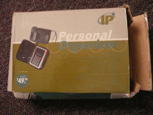 IP PERSONAL ORGANIZER DAILY PLANNER NEW IN ORIGINAL BOX