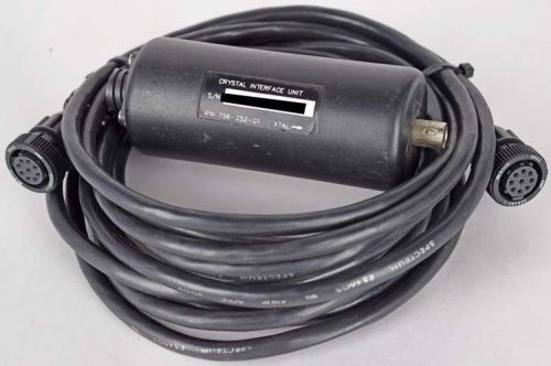 Inficon 756-252-G1 Xtal Vacuum Control Crystal Sensor Interface Unit XIU w/Cable