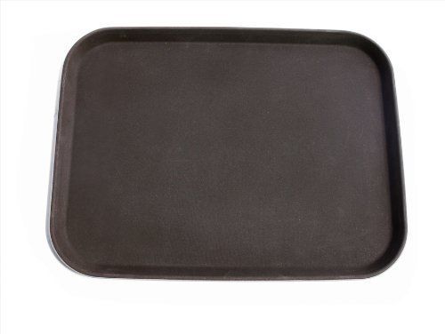 New Star 25187 NSF Plastic Rectangular Rubber Lined Non-Slip Tray, 15 by 20-I...
