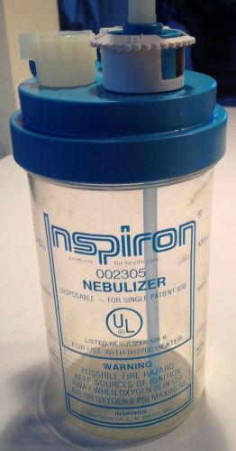 Jet Nebulizer bottle ,500 ml, adjustable O2 %,,INSPIRON 2305A ,new,lot of 7 ea