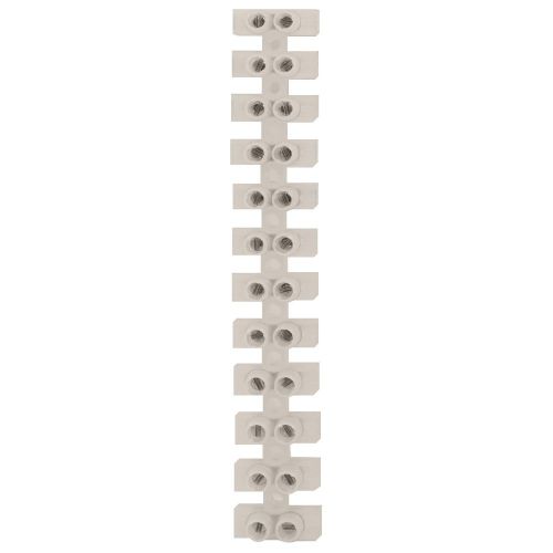 6mm Dekton 2 Piece Terminal Block - 1 Way Strips 6a Set Wire Electrical