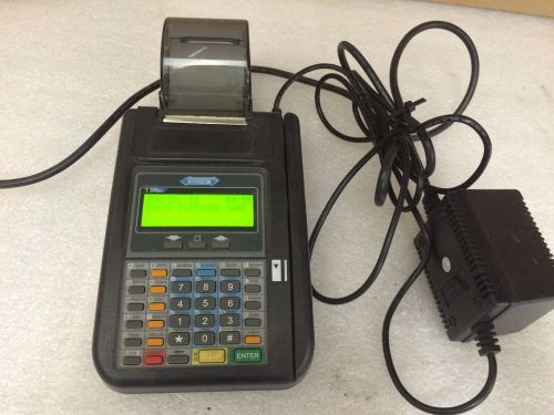 Hypercom t7plus credit card machine with power supply for sale