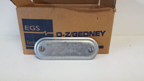 BOX OF (16) NEW OLD STOCK! O-Z/GEDNEY FORM 7 STEEL CLIP-ON COVERS 370