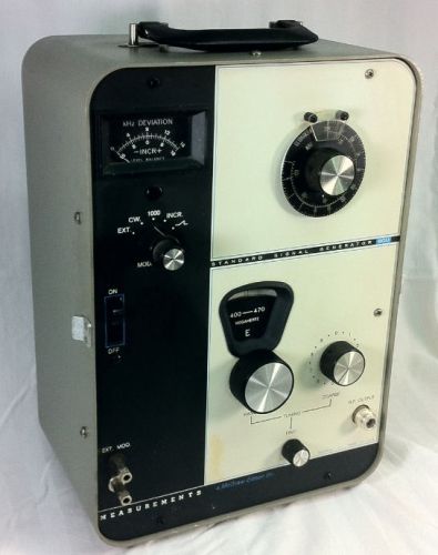 Mcgraw-edison frequency signal generator  (25 mhz - 960 mhz*) for sale