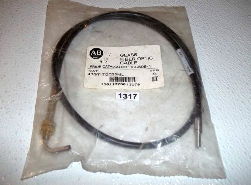 Allen Bradley 43GT-TQC25ML Glass Fiber Optic Cable NIB