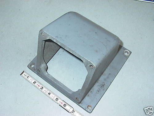 Cast aluminum box / cover / vent for sale