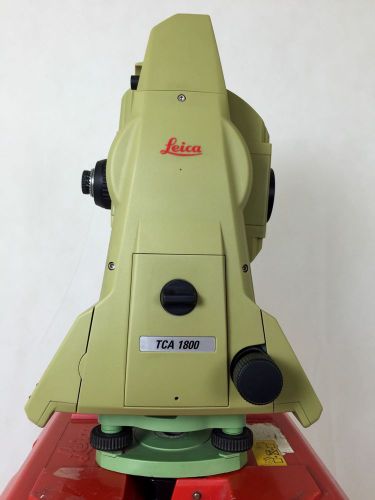 Leica TCA1800 L 1&#034; Robotic Monitoring Total Station (Mfg. 2006), ATR, EGL