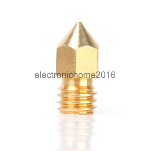 0.3mm copper extruder nozzle print head for mk8 reprap 3d printer for sale