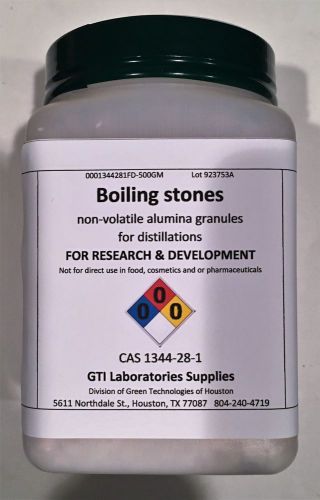 Boiling stones, non-volatile alumina granules, for distillations, 500g