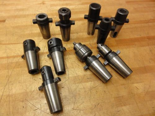 (10) tsd universal kwik-switch 200 end mill, morse taper, chuck, collet, acme for sale