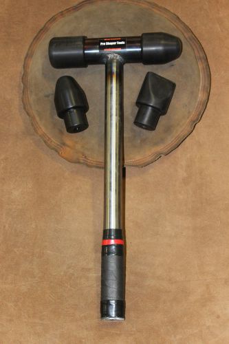 Metal shaping mallet set with delrin heads for sale