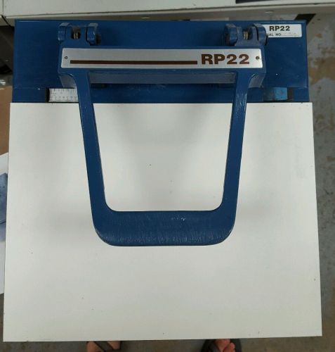 RP22 Plate punch very good condition