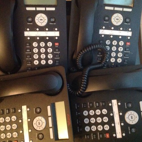 AVAYA IP 500 V2 PHONE SYSTEM W/4 PHONES.