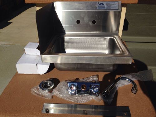 Advance tabco 14&#034; hand sink 7-ps-ec-spr for sale