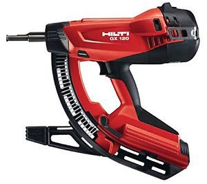 Hilti 274638 gx120 gas actuated fully automatic fastening nail gun package for sale
