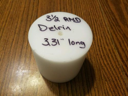 3.50 Round Delrin 3.31&#034; long