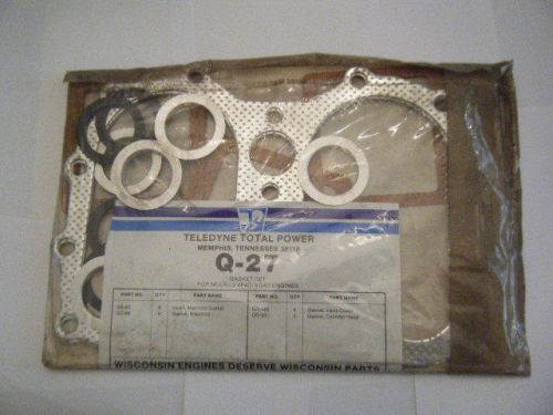 NEW TELEDYNE TOTAL POWER GASKET SET PN Q27