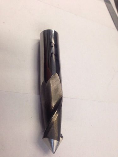 5/8  two flute carbide end mill 82° chamfer. for sale