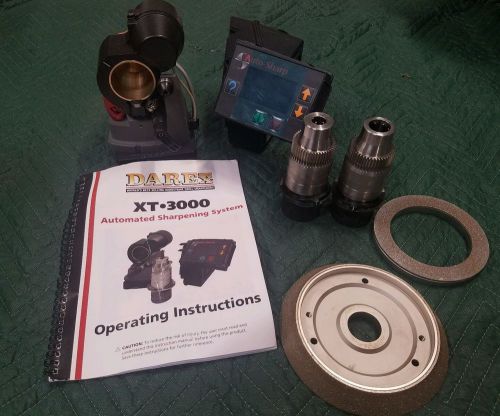 DAREX LEX500 Auto Attachment with 2 Geared (3-12mm &amp; 12-21mm) Chucks and 2 discs
