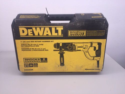 DeWALT D25262K 1&#034; SDS D-Handle Rotary Hammer