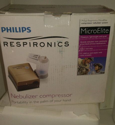 Respironics MicroElite Portable Nebulizer System - New open box never used