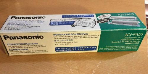 Panasonic KX-FA55 Replacement Film 2 Roll Value Pack, Genuine Panasonic Ink Film