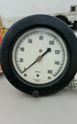 USG US GAUGE #  19029  0 - 160 PSI Rear Connect Pressure Gauge Solfrunt