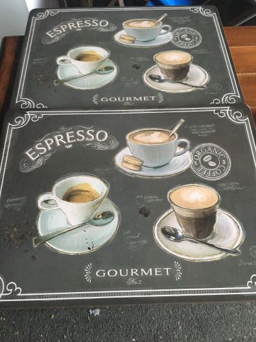 Coffee, Expresso Placemats.