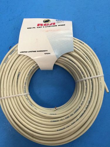 NEW RCA 100 ft In-Wall Round Line Cord TP004N Never Opened (B11)