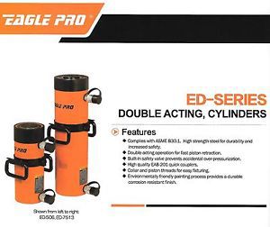 Ed-7513, eagle pro, 75 ton, 13.11&#034; stroke, double acting cylinder for sale