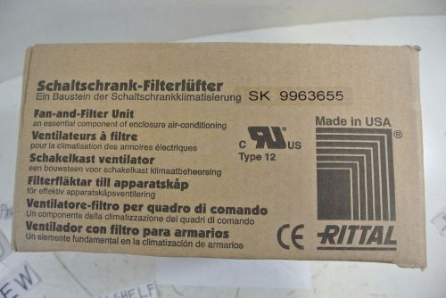 Rittal SK 9963655 Type 12 Fan and Filter Enclosure for AC Unit NEW IN BOX
