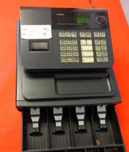 Casio Electronic PCR-272 POS Cash Register 1 Key - Works Great / NO MANUELS