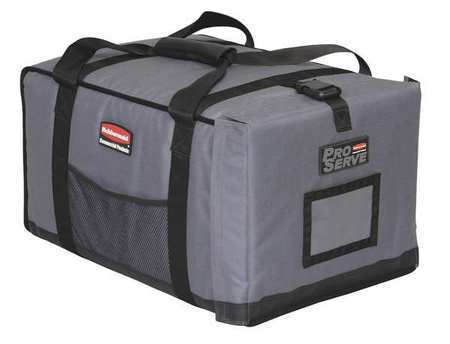 RUBBERMAID FG9F1200CGRAY Insulated Carrier, 18 1/4x 27x 16, Gray