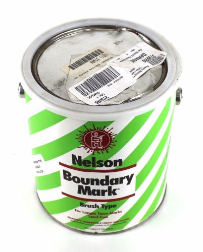Nelson 29 26 gl yellow boundry marking paint yellow brush type 1 gal usa pa for sale