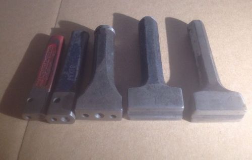 Rivet and seamer hand swage lot for sale