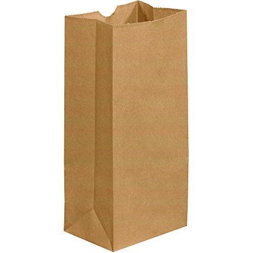 BOX USA BBGG103K  Grocery Bags, 5&#034; x 3 1/4&#034; x 9 3/4&#034;, Kraft (Pack of 500)