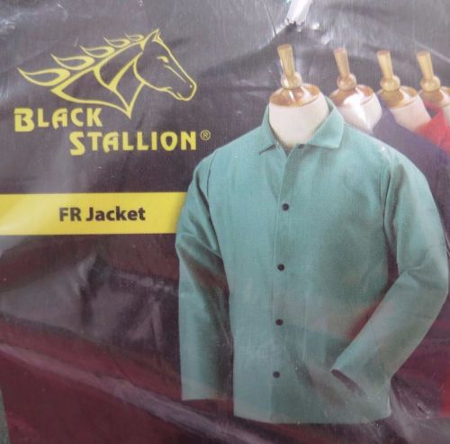 Revco black stallion flame resistant 36&#034; size xl welding jacket new f9-36c for sale