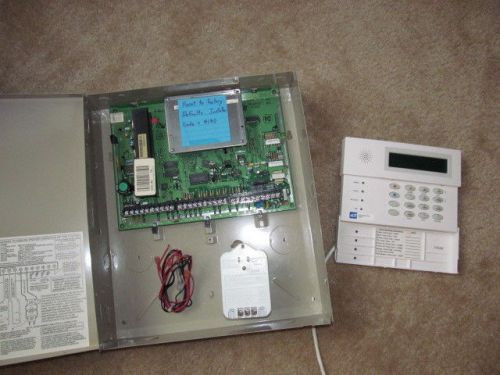 Honeywell vista 50p security control with 6160vadt talking keypad for sale