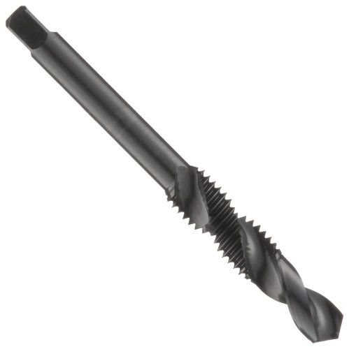 Dormer E651 High-Speed Steel Combined Drill and Tap Black Oxide Finish Round ...