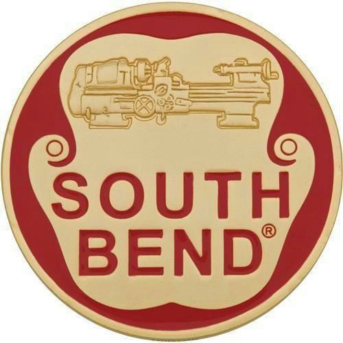 South bend lathe company 2&#034; collectible brass coin 2-sided keepsake sb1467 new for sale