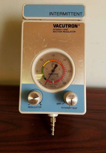 CHEMETRON VACUTRON INTERMITTENT SUCTION REGULATOR PN: 22060512 ALLIED