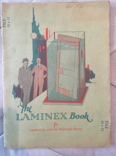1926 Laminex  Book Doors For Architects And The Building Trade Wheeler Osgood -