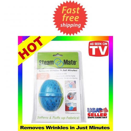 Steam Mate Dryer Steam Ball As Seen on TV Wrinkle Remover Go Green Item # 01312