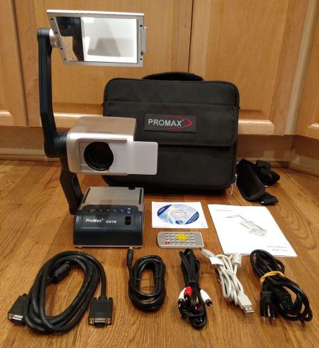 ProMax CV10 Portable Digital Processing Visual Presenter w/ Carrying Case