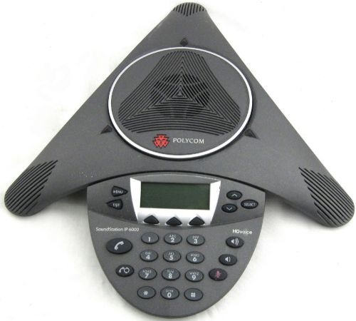 Polycom Soundstation IP 6000 HDvoice Conference Speaker Phone 2201-15600-001