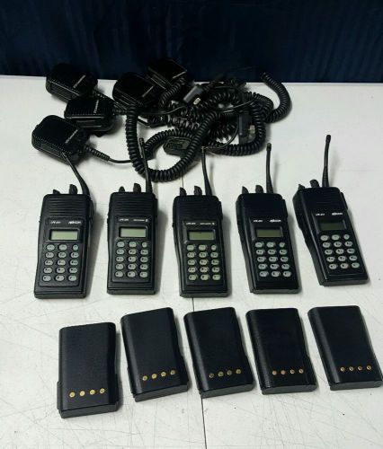 Lot of 5 ma/com ericsson lpe-200 2 way radio mic antenna 800 mhz for sale
