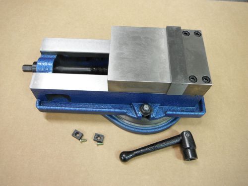 5&#034; precision milling machine vise with swivel base pipefitter gunsmith m850500 for sale