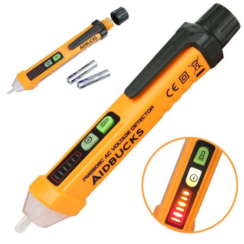 Voltage Tester Pen Non Contact Circuit Detector 12-1000V Breaker Finder AC El...