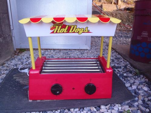Electric Hot Dog Roller Machine Grill Cooker Bun Warmer