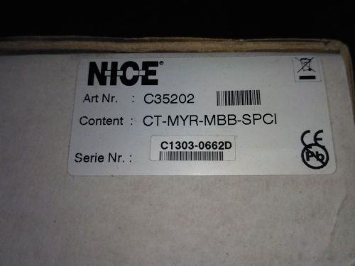 NICE (CYBERTECH) C35202 CT-MYR-MBB-SPCI Myracle, Short Size PCI, Baseboard